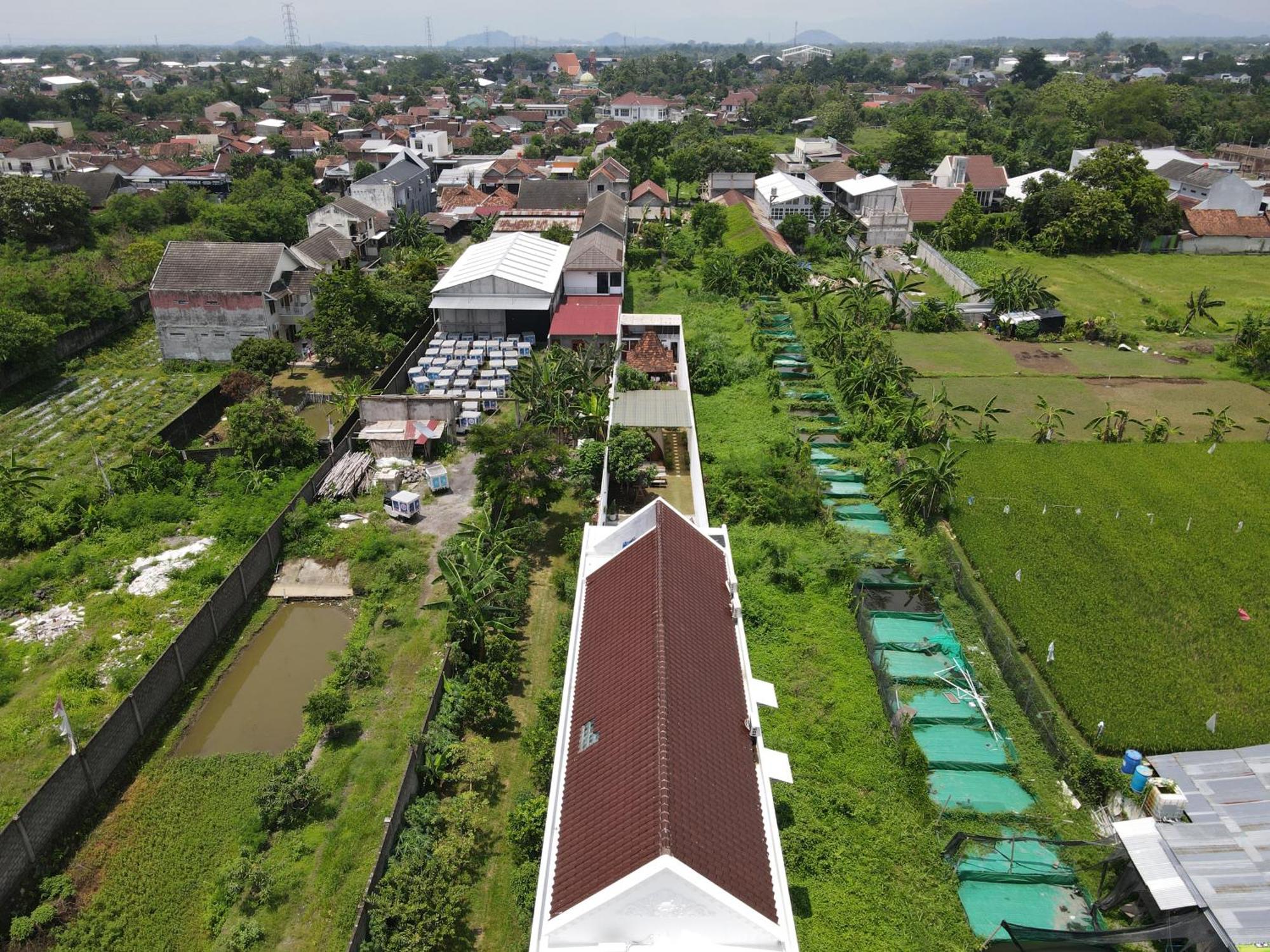 Villa Rumah Putih Jogja Jogjacarta Exterior foto